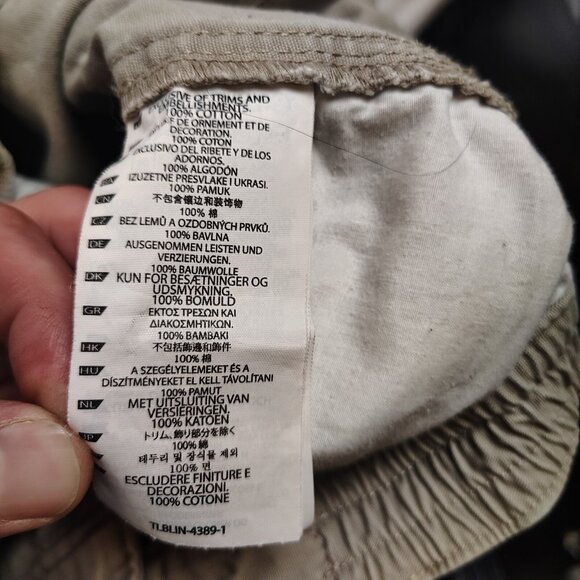 511 Tactical Pants Beige Tan Cargo Utility Canvas Womens sz 12 - Picture 7 of 10